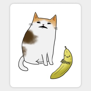 Banana Cat Magnet